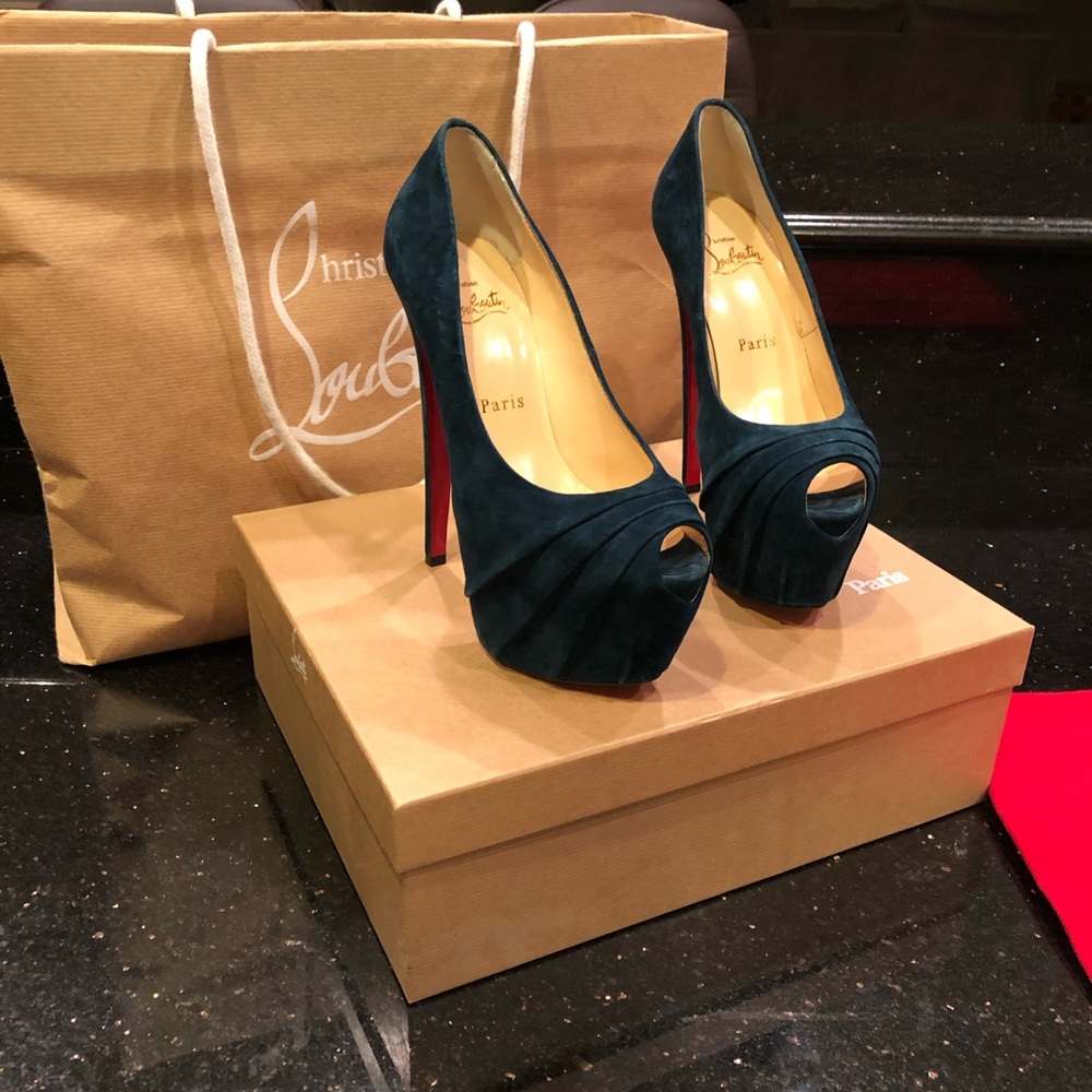 Christian Louboutin Drapesse Platform Pumps